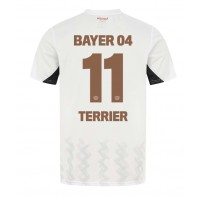 Fotballdrakt Herre Bayer Leverkusen Martin Terrier #11 Bortedrakt 2024-25 Kortermet